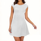 Sleeveless High-end Womens Midi Dress