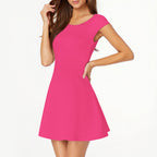 Sleeveless High-end Womens Midi Dress