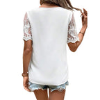 Short-sleeve T-shirt Women's Top Fresh And Sweet