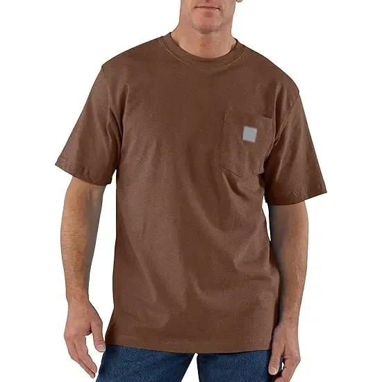🔥Last Day Promotion! Men's K87 Workwear Loose Fit Heavyweight Short-Sleeve Pocket T-Shirt (Also Available in Big & Tall)