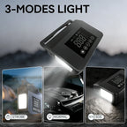 Portable Car Jump Starter 150PSI Air Pump & LED Light