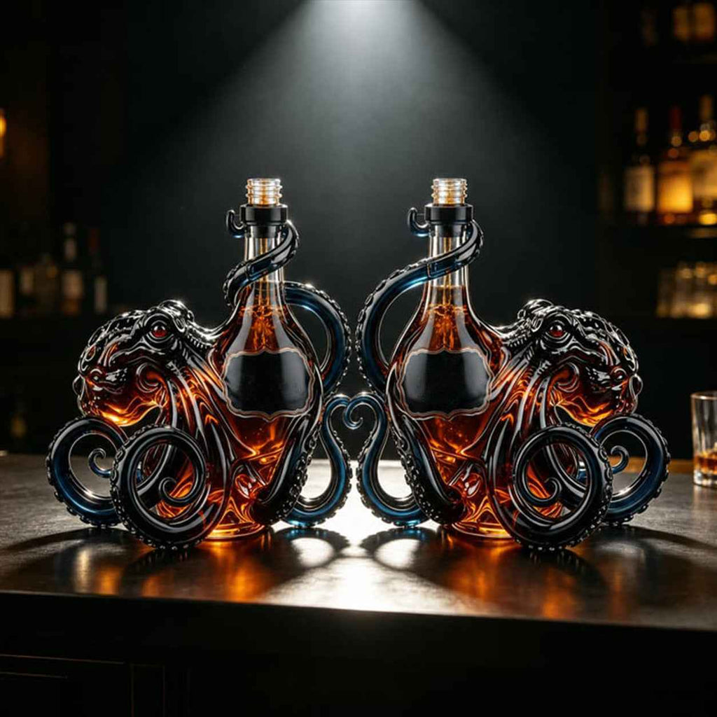The Kraken Rum Edition 3D Octopus Bottle 🐙🥃