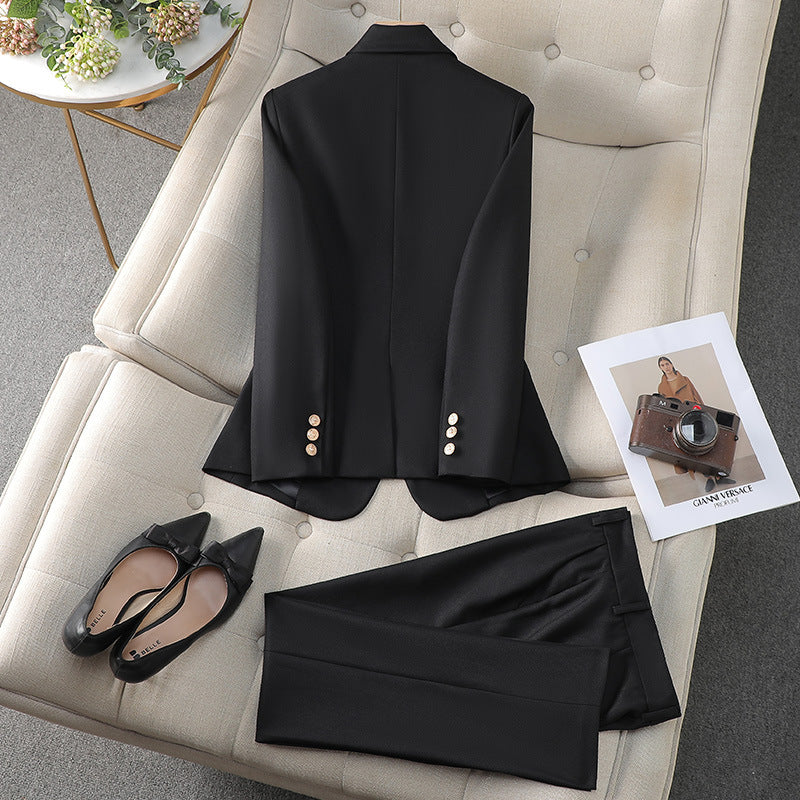 Bossa Long Sleeve Professional Suit Set Blazer And Pants