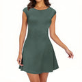 Sleeveless High-end Womens Midi Dress