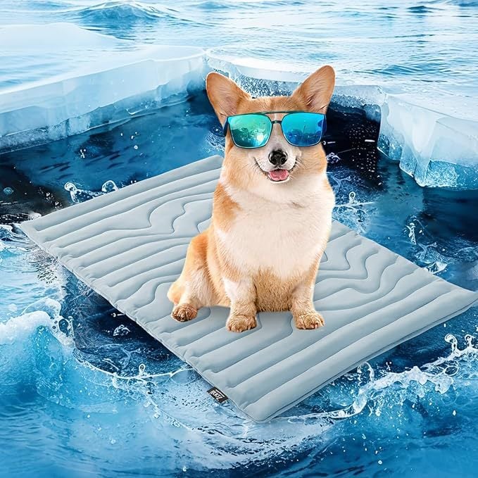 Direct from Manufacturer💯Heat Prevention and Cooling🐾Dog Cooling Mat (4x more effective)