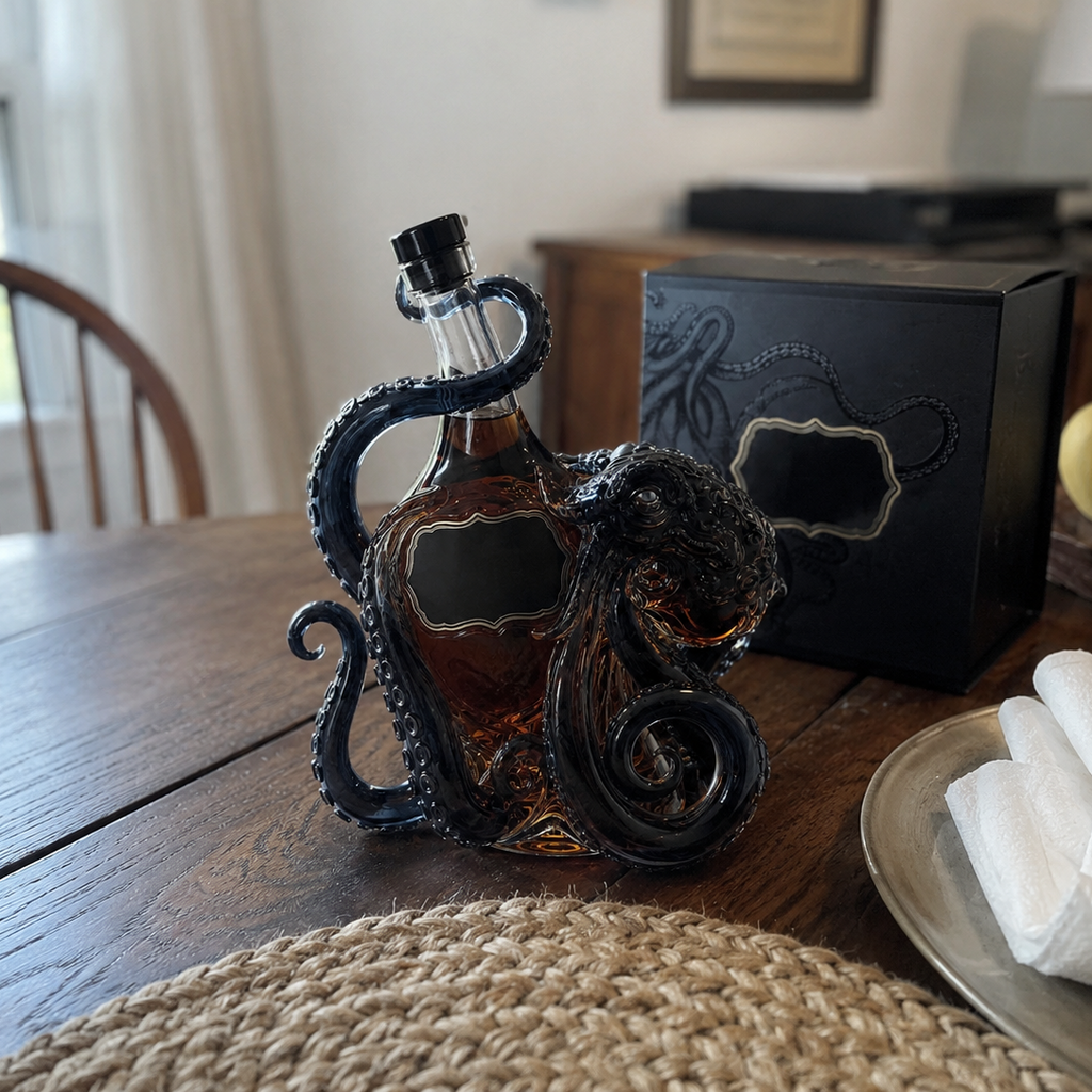 The Kraken Rum Edition 3D Octopus Bottle 🐙🥃