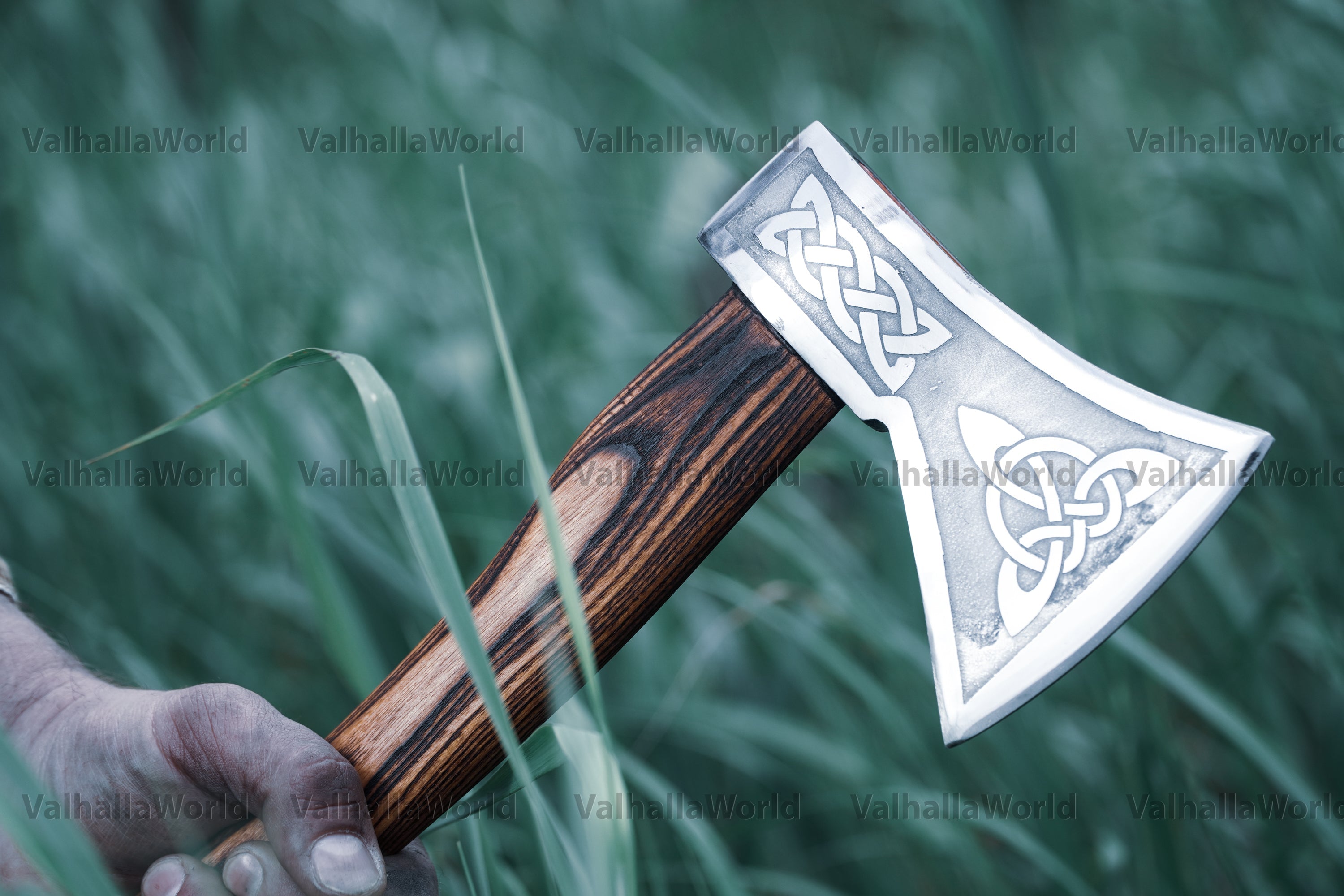 Custom Celtic axe