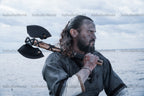 Double sided viking axe