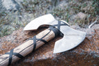 Double sided viking axe