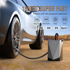Portable Jump Starter with Air Pump, Blower & LED Light(12000 mAh)