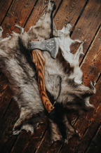 Viking axe - MASK of ODIN