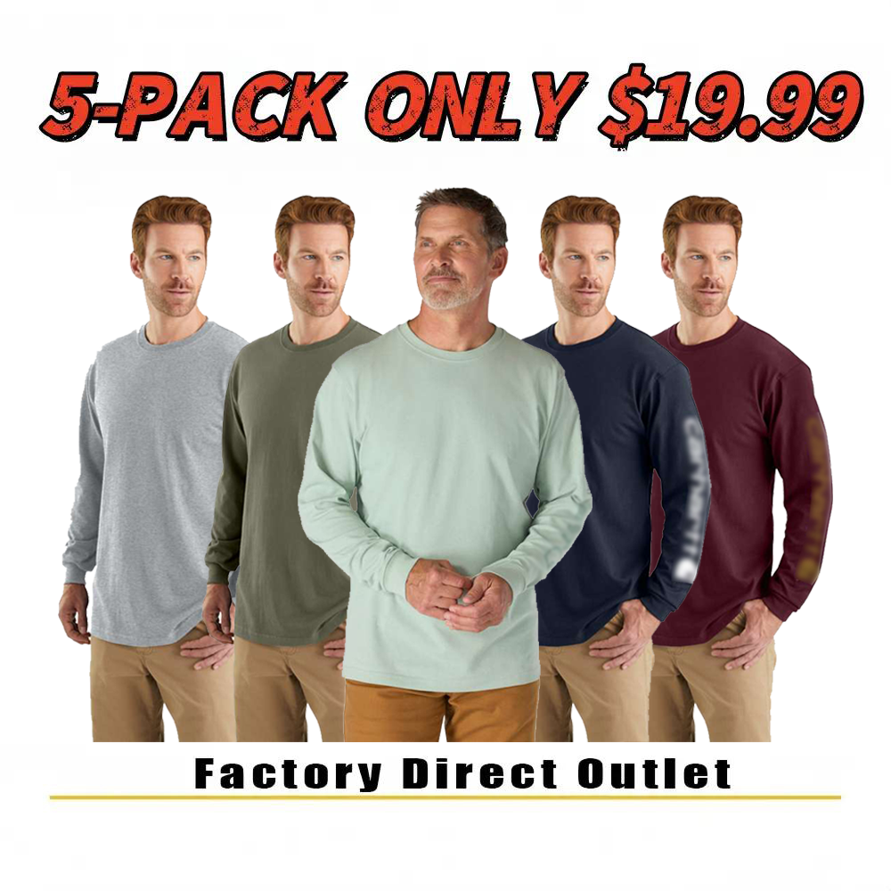 🔥Last Day Promotion! Men's K87 Workwear Loose Fit Heavyweight Short-Sleeve Pocket T-Shirt (Also Available in Big & Tall)