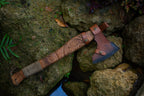 Engraved Viking axe - Raven, 7 days delivery