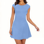 Sleeveless High-end Womens Midi Dress