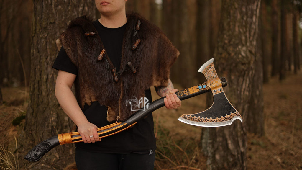 Leviathan Kratos Large Axe