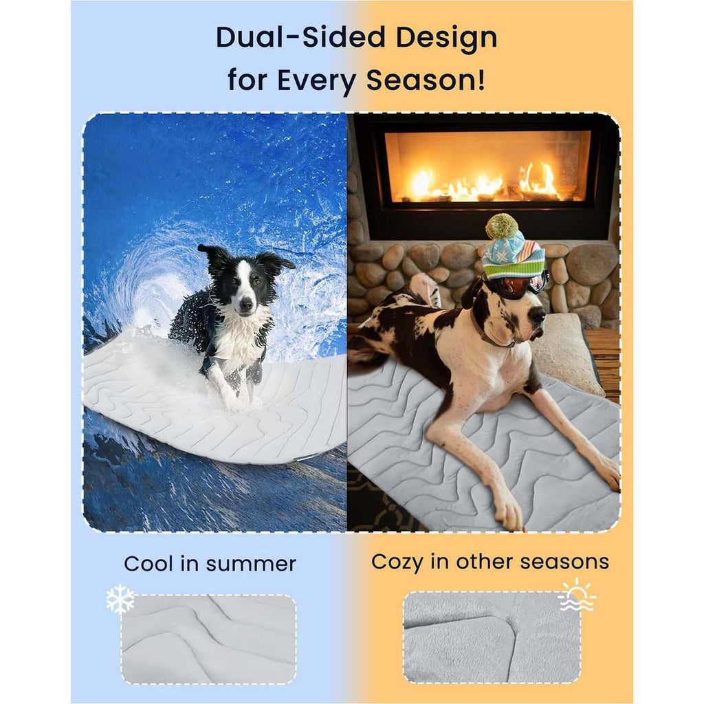 Direct from Manufacturer💯Heat Prevention and Cooling🐾Dog Cooling Mat (4x more effective)