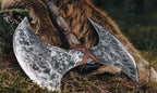 Double sided battle axe