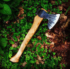 Hand forged axe