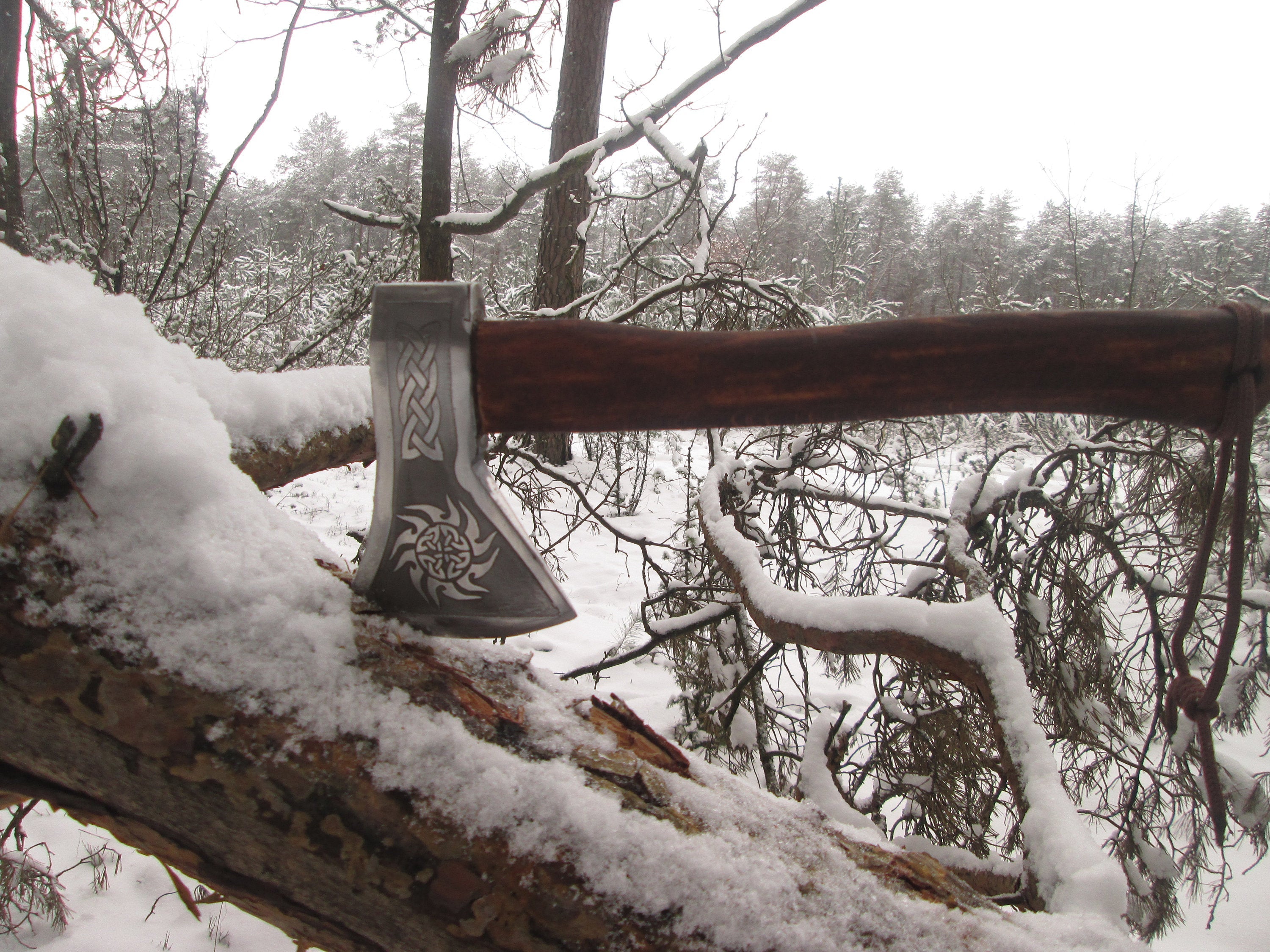 Personalized Runic axe