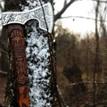 Large engraved axe - THOR