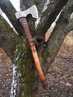 Large engraved axe - THOR